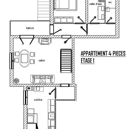 Vent D Ouest T4 Avec Jardin Les Plages A Pied Apartamento *